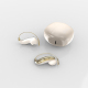 Écouteurs Bluetooth True Wireless À Oreilles Ouvertes Avec Son Directionnel DT Audio AAC Et Affichage LED Du Niveau De Batter...