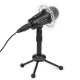 Microphone Professionnel Pour Jeux Vidéo Et Diffusion En Direct Avec Trépied Et Câble 1.8m Compatible PC Et Mac - www.yonis-s...