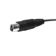 Microphone Professionnel Pour Jeux Vidéo Et Diffusion En Direct Avec Trépied Et Câble 1.8m Compatible PC Et Mac - www.yonis-s...