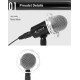 Microphone Professionnel Pour Jeux Vidéo Et Diffusion En Direct Avec Trépied Et Câble 1.8m Compatible PC Et Mac - www.yonis-s...