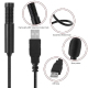 Microphone USB Professionnel Stéréo à Condensateur Pour Enregistrement Sensibilité -30dB Directivité Omnidirectionnelle Impéd...
