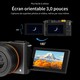 Appareil Photo Numérique Pour Vlog Débutant 4K 72 MP Zoom Optique 12x Écran Orientable 3 Pouces WiFi - www.yonis-shop.com