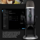 Microphone USB Condensateur Enregistrement Diffusion En Direct 4 Modes De Capture 48KHz 24 Bit - www.yonis-shop.com