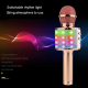 Microphone Sans Fil Bluetooth Avec Lumières LED Et Réduction De Bruit Pour Téléphone Portable - www.yonis-shop.com