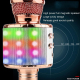 Microphone Sans Fil Bluetooth Avec Lumières LED Et Réduction De Bruit Pour Téléphone Portable - www.yonis-shop.com