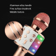 Microphone Sans Fil Bluetooth Avec Lumières LED Et Réduction De Bruit Pour Téléphone Portable - www.yonis-shop.com