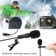Microphone Clip-On Lavalier Omni-Directional Double Condenser Pour Diffusion En Direct KTV Et Enregistrement - www.yonis-shop...