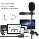 Microphone Clip-On Lavalier Omni-Directional Double Condenser Pour Diffusion En Direct KTV Et Enregistrement - www.yonis-shop...