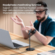 Microphone USB Omnidirectionnel 360 Degrés Réduction de Bruit Pour Ordinateur et Téléphone - www.yonis-shop.com