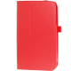 Housse Samsung Galaxy Tab 3 SM T3100 étui 8 pouces support Rouge - www.yonis-shop.com