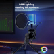 Microphone Gaming E-Sports Avec Lumière RGB Et Réduction De Bruit Pour Enregistrement Et Streaming - www.yonis-shop.com