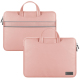 Sacoche Ordinateur Portable Imperméable En Cuir PU Doublure Polaire Taille 13/14 Pouces Noire - www.yonis-shop.com