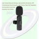 Microphone Sans Fil Pour Appareils Android Type C Idéal Pour YouTube Facebook Live Streaming Interview Vidéo Tiktok - www.yon...