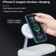 Chargeur Sans Fil 5 En 1 15W Pour iPhone Apple Watch Et AirPods Avec Lumière LED Charge Rapide Et Sécurisée - www.yonis-shop.com
