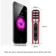 Microphone Condensateur Rose Pour Karaoke Et Enregistrement Avec Carte Son Intégrée Et Batterie Longue Durée - www.yonis-shop...