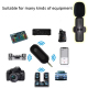Microphone Sans Fil 3.5mm Avec Trépied Lumière de Remplissage 9 Pouces Pour Photographie en Direct - www.yonis-shop.com