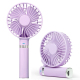 Ventilateur Portable Pliable À Main 3 Vitesses Veilleuse Batterie 1500 mAh Recharge USB Et Utilisation Sur Bureau - www.yonis...