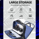 Sac À Dos Ordinateur Grande Capacité Imperméable Avec Port USB Type-C Noir - www.yonis-shop.com