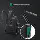 Sac À Dos Ordinateur Grande Capacité Imperméable Avec Port USB Type-C Noir - www.yonis-shop.com