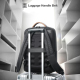 Sac À Dos Ordinateur Grande Capacité Imperméable Avec Port USB Type-C Noir - www.yonis-shop.com
