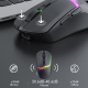 Souris Gaming Sans Fil Silencieuse RGB 4000DPI Dual Mode Rechargeable Type-C - www.yonis-shop.com