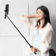 Perche À Selfie Universelle Extensible Bluetooth Sans Fil Rose Avec Rotation À 90 Degrés Et Support Trépied - www.yonis-shop.com