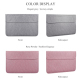 Sacoche Ordinateur Portable Cuir PU Gris 13.3 Pouces Protection Imperméable et Antichoc Ultra Fine Aimant Invisible - www.yon...