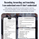 Enregistreur Vocal Intelligent Avec Transcription IA En 256 Langues Traduction Multilingue Et 100 H D’Autonomie - www.yonis-s...