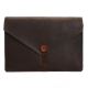 Sacoche Ordinateur Portable En Cuir Véritable Pour Laptop Et Tablette 13 Pouces Protection Contre Chocs Rayures Et Poussière ...