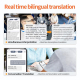 Enregistreur Vocal IA Magnétique Avec Transcription En Temps Réel Traduction 189 Langues Et Support De Téléphone 360 Degrés -...