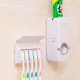 Distributeur automatique dentifrice porte brosse &agrave; dent coll&eacute; mur - www.yonis-shop.com