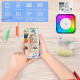 Mini Imprimante Portable Bluetooth Sans Encre Haute Définition Avec 5 Rouleaux De Papier - www.yonis-shop.com