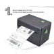 Mini Imprimante Thermique 108mm USB Bluetooth Impression Rapide Sans Encre Pour Étiquettes Codes-Barres - www.yonis-shop.com