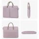 Sacoche Ordinateur Portable 13 Pouces Étanche et Antichoc avec Poignée PU pour Homme et Femme - www.yonis-shop.com