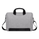 Sacoche Ordinateur Portable Imperméable Résistante Pour 15.6 Pouces Avec Poignée Cachée Et Sangle Ajustable Grise - www.yonis...