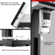 Microscope HD 1080P Écran 4.3 Pouces Grossissement 1000x Avec Lumière LED Non-Glissant Compatible Windows Et Mac - www.yonis-...