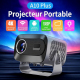 Vidéoprojecteur HD Android 11 Pour Films Rotation 360° Correction Keystone Automatique WiFi 6 - www.yonis-shop.com