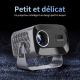 Vidéoprojecteur HD Android 11 Pour Films Rotation 360° Correction Keystone Automatique WiFi 6 - www.yonis-shop.com