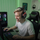 Casque Gaming Sans Fil 2,4 GHz Bluetooth 6.0 Avec Faible Latence 30 ms Autonomie Jusqu’à 50 Heures Microphone Amovible - www....