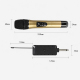 Kit De Deux Microphones Sans Fil VHF À Main Réduction Du Bruit Portée 50 Mètres Récepteur À Batterie Rechargeable - www.yonis...