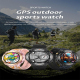 Montre Connectée Écran Couleur 1.45 Pouces Appels Bluetooth Surveillance Santé Longue Autonomie Notifications Multilingue - w...