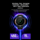 Montre Connectée Étanche IP68 Avec Lampe SOS Bluetooth 5.0 Écran 1.46 Pouces Suivi Cardiaque et Sommeil Notification Appels e...