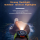 Montre Connectée Étanche IP68 Avec Lampe SOS Bluetooth 5.0 Écran 1.46 Pouces Suivi Cardiaque et Sommeil Notification Appels e...