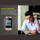 Montre connect&eacute;e Bluetooth affichant la fonction rappel de s&eacute;dentarit&eacute; id&eacute;ale pour le travail au bureau - Yonis Y-mcb29