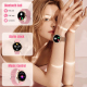 Montre Connectée Écran Rond AMOLED 1.43 Pouces Détection Oxygène Sang Étanche IP67 - www.yonis-shop.com