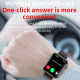 Montre Connectée Écran 2.1 Pouces Appels Bluetooth Analyse ECG Composition Sanguine 50 Modes Sportifs Silicone Noir Gris - ww...