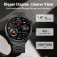 Montre Connectée Écran IPS 1.6 Pouces Surveillance Oxygène Sans Fil 15 Jours Autonomie - www.yonis-shop.com