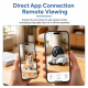 Caméra De Surveillance Pour Chiens Et Chats À Double Objectif Pilotable À Distance Vision Nocturne En Couleur 2MP - www.yonis...