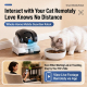 Caméra De Surveillance Pour Chiens Et Chats À Double Objectif Pilotable À Distance Vision Nocturne En Couleur 2MP - www.yonis...