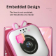 Appareil Photo Numérique Pour Enfants 48MP Écran IPS 2.4 Pouces Double Objectif Bleu - www.yonis-shop.com